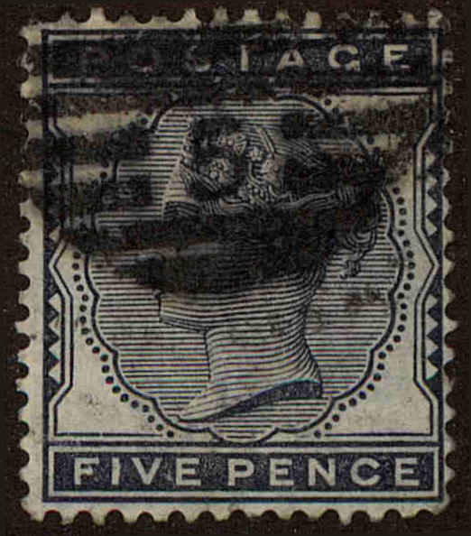 Front view of Great Britain 85 collectors stamp