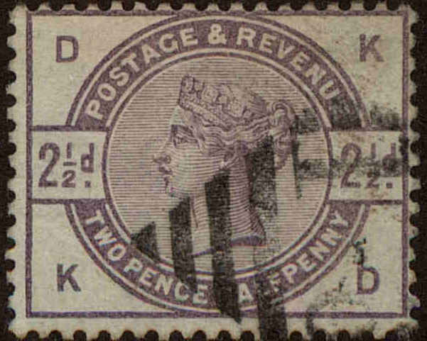Front view of Great Britain 101 collectors stamp