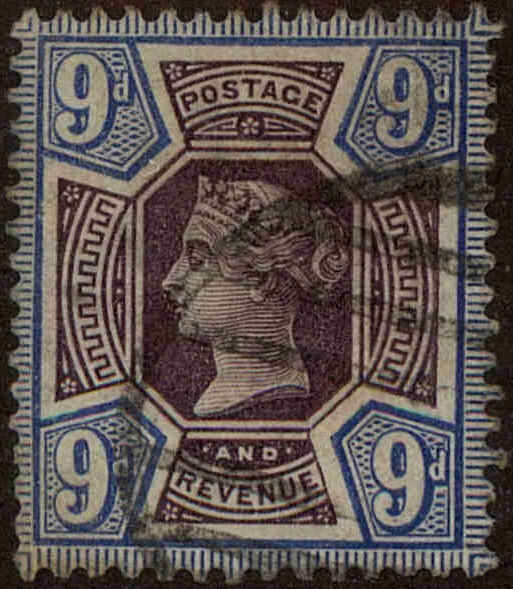 Front view of Great Britain 120 collectors stamp