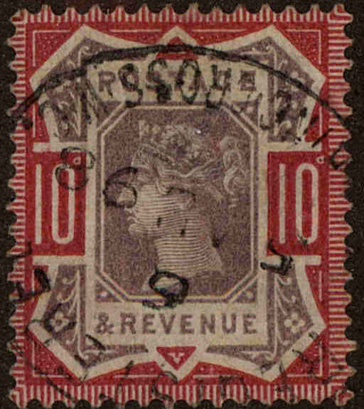 Front view of Great Britain 121 collectors stamp
