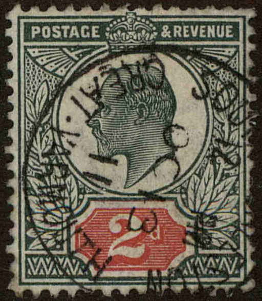 Front view of Great Britain 130b collectors stamp