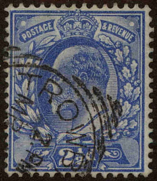 Front view of Great Britain 131 collectors stamp