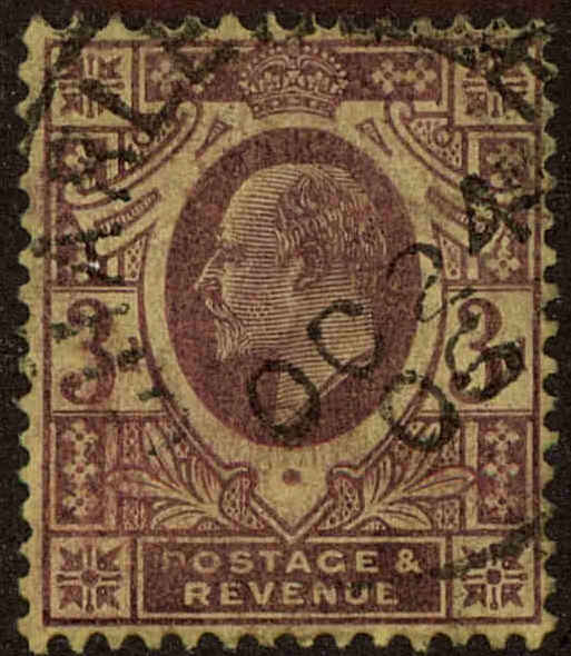 Front view of Great Britain 132 collectors stamp