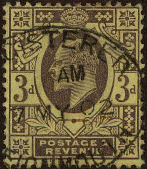 Front view of Great Britain 132b collectors stamp