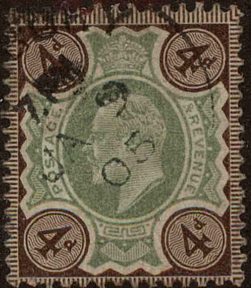 Front view of Great Britain 133 collectors stamp