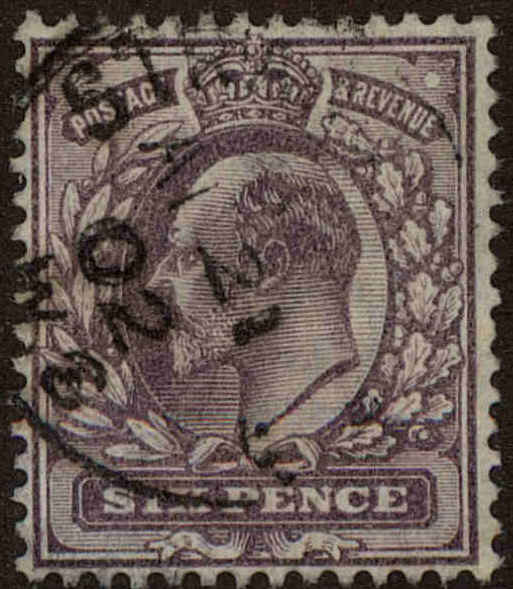Front view of Great Britain 135 collectors stamp