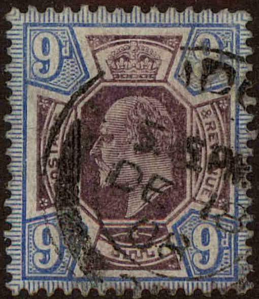 Front view of Great Britain 136d collectors stamp