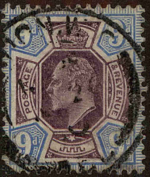 Front view of Great Britain 136d collectors stamp