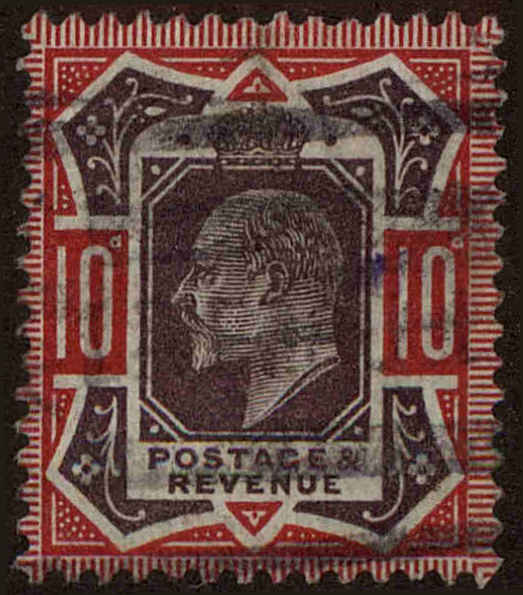 Front view of Great Britain 137 collectors stamp