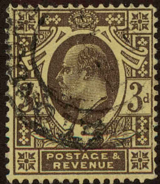 Front view of Great Britain 149 collectors stamp