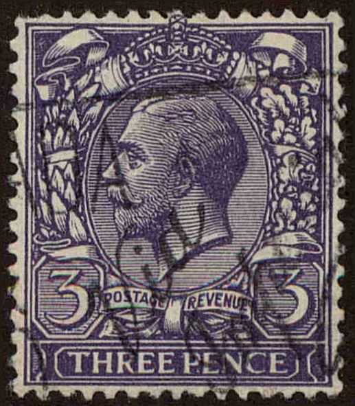 Front view of Great Britain 164 collectors stamp