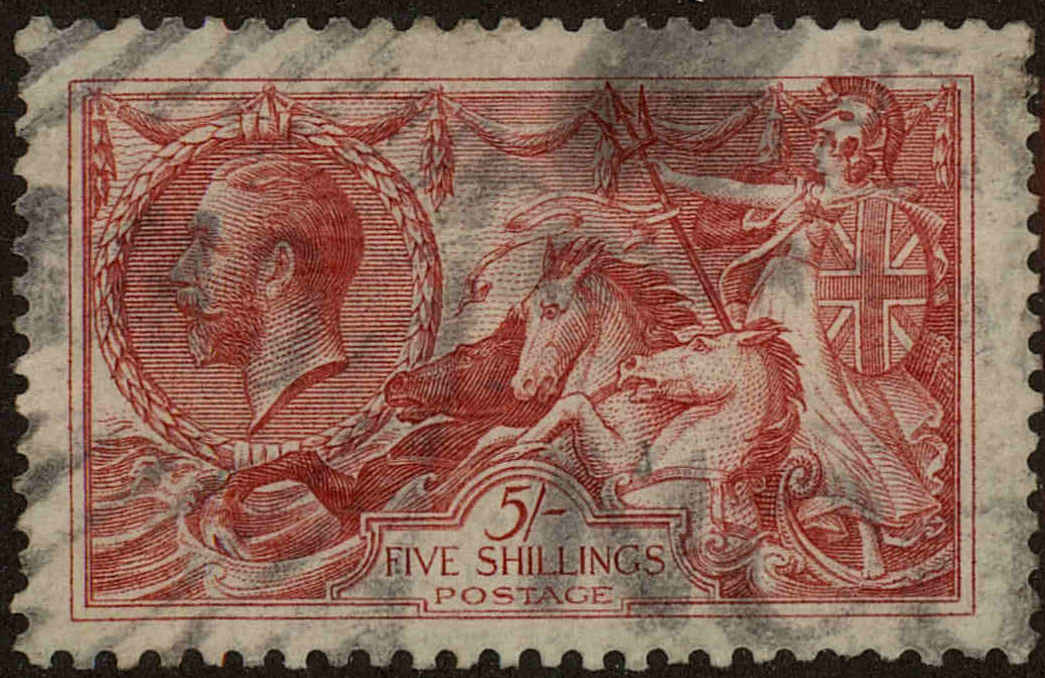 Front view of Great Britain 180 collectors stamp