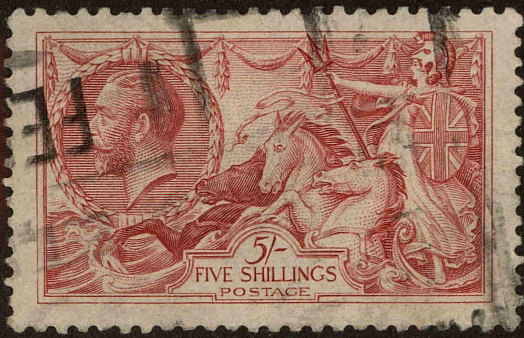 Front view of Great Britain 180 collectors stamp