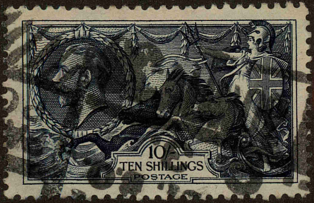 Front view of Great Britain 181 collectors stamp