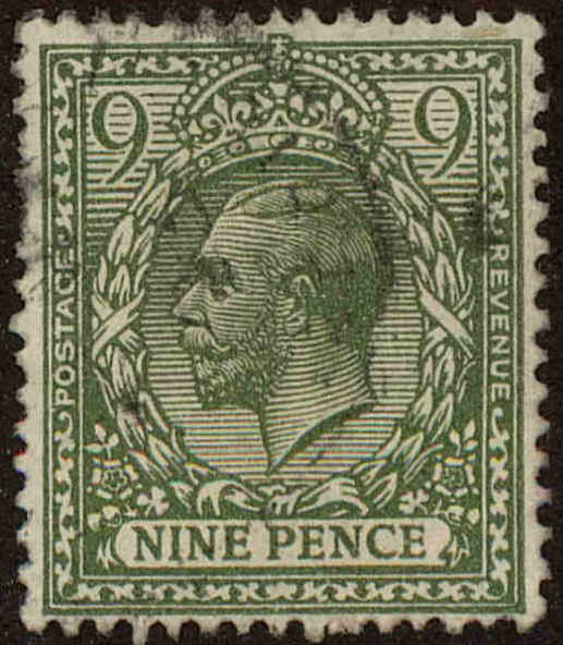 Front view of Great Britain 183 collectors stamp