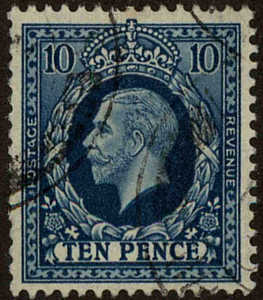 Front view of Great Britain 219 collectors stamp