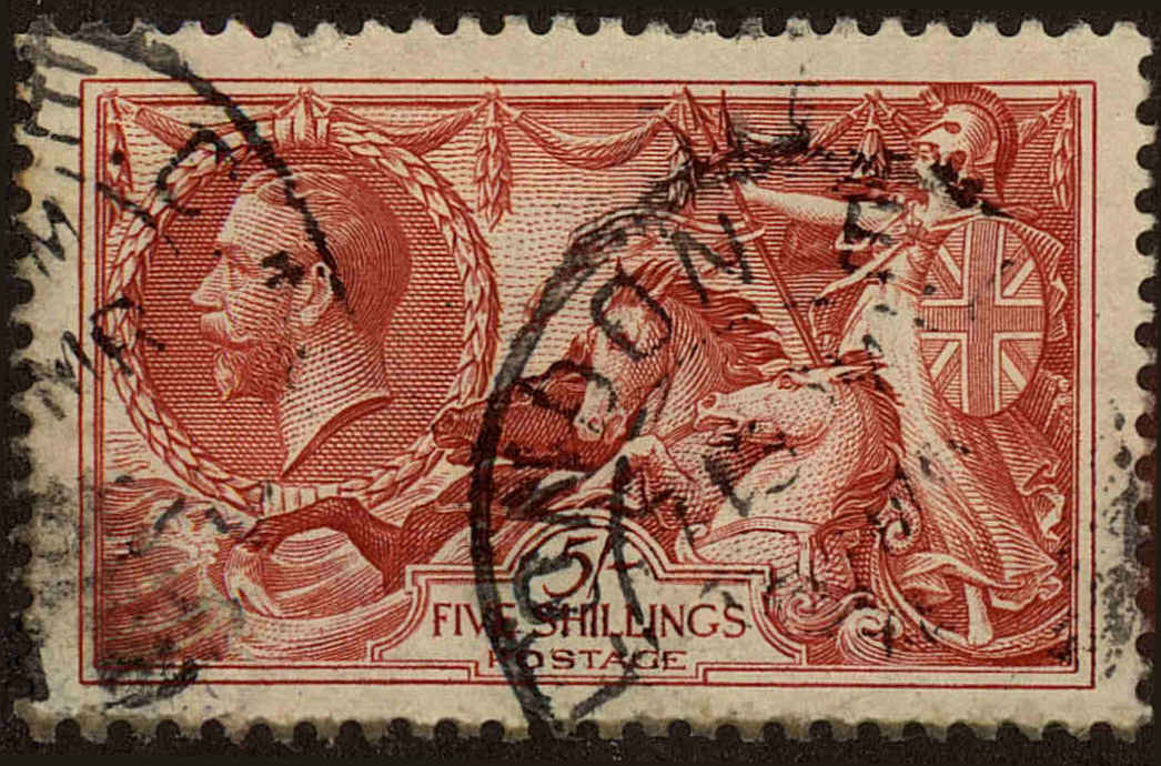 Front view of Great Britain 223 collectors stamp