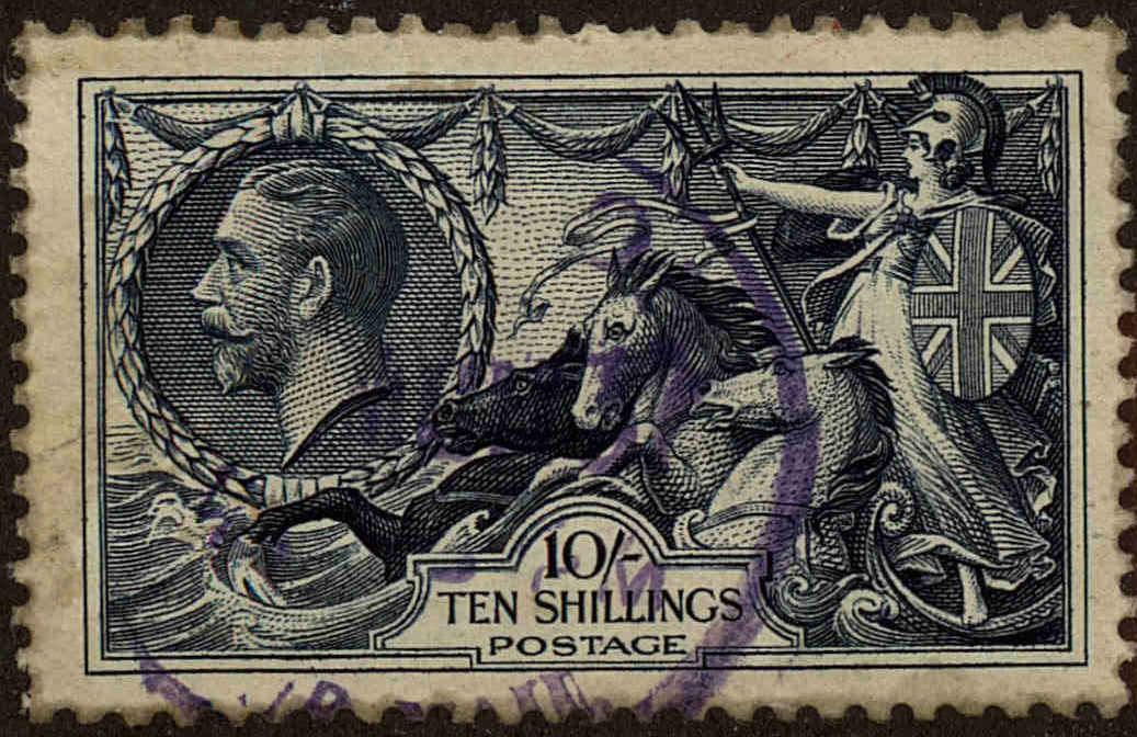 Front view of Great Britain 224 collectors stamp