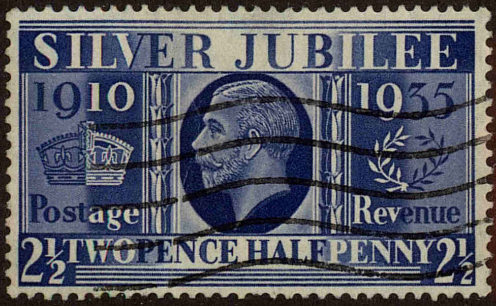 Front view of Great Britain 229 collectors stamp