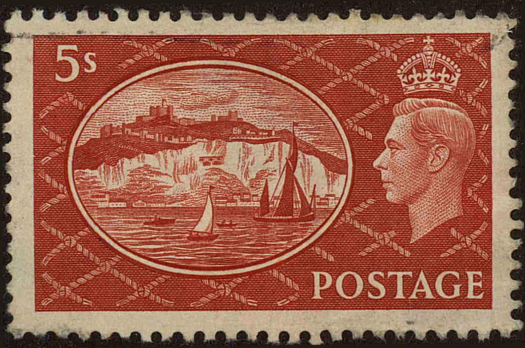 Front view of Great Britain 287 collectors stamp