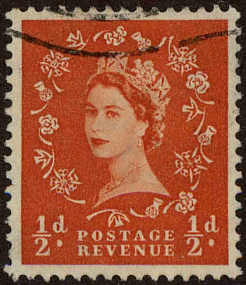 Front view of Great Britain 292 collectors stamp
