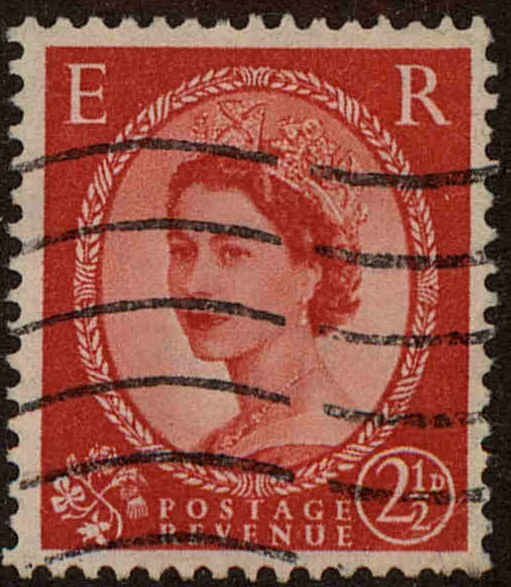 Front view of Great Britain 296 collectors stamp