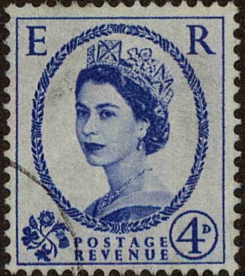 Front view of Great Britain 298 collectors stamp