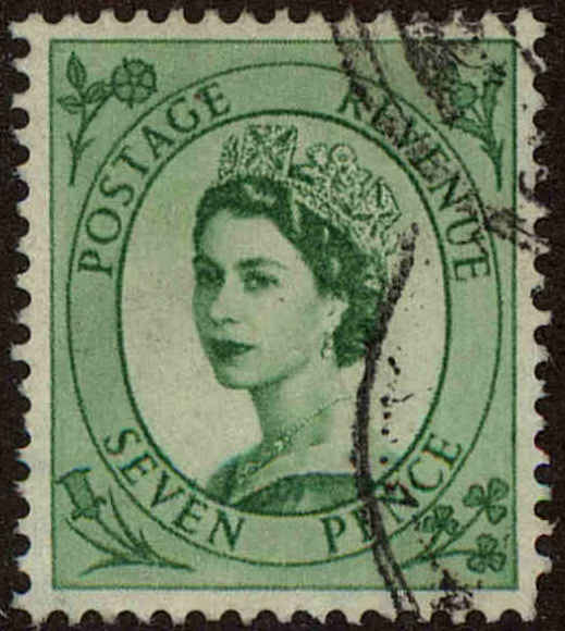 Front view of Great Britain 301 collectors stamp