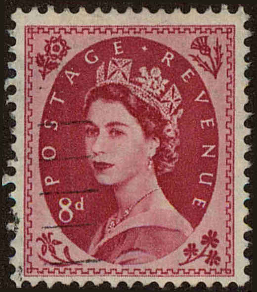 Front view of Great Britain 302 collectors stamp