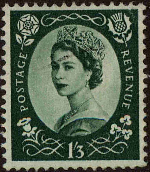 Front view of Great Britain 307 collectors stamp
