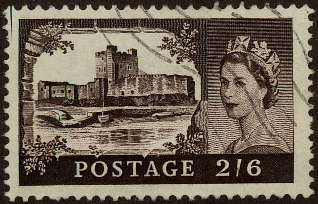 Front view of Great Britain 309 collectors stamp