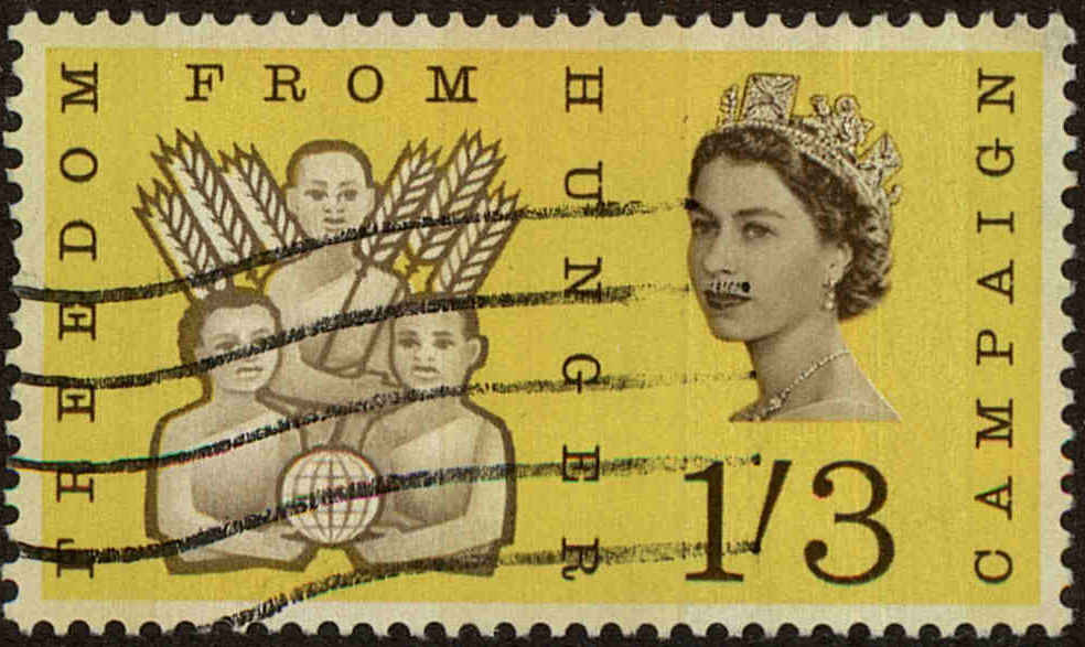 Front view of Great Britain 391p collectors stamp