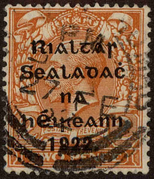 Front view of Ireland 26b collectors stamp