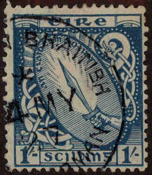 Front view of Ireland 76 collectors stamp