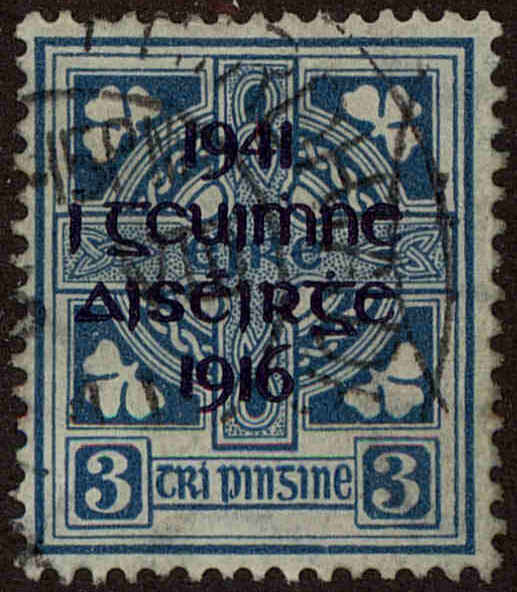 Front view of Ireland 119 collectors stamp