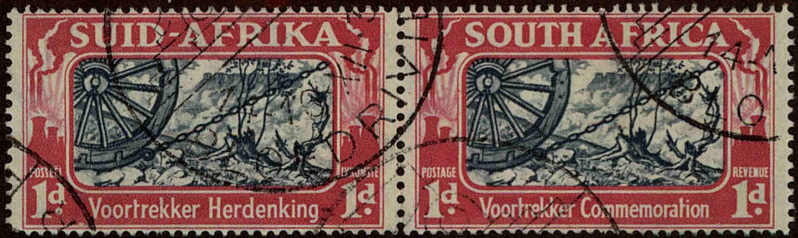 Front view of South Africa 79 collectors stamp