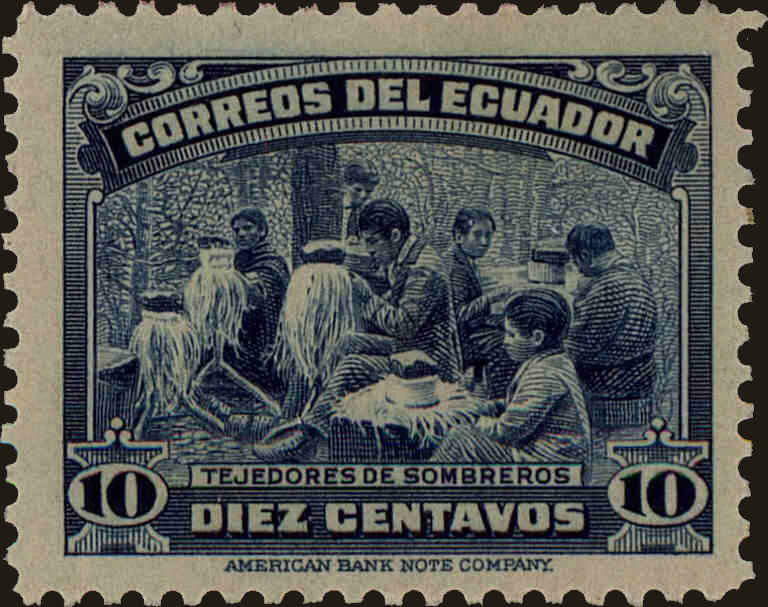 Front view of Ecuador 363 collectors stamp