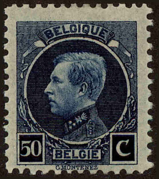 Front view of Belgium 170 collectors stamp