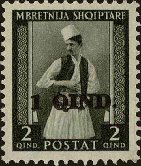 Front view of Albania 331 collectors stamp