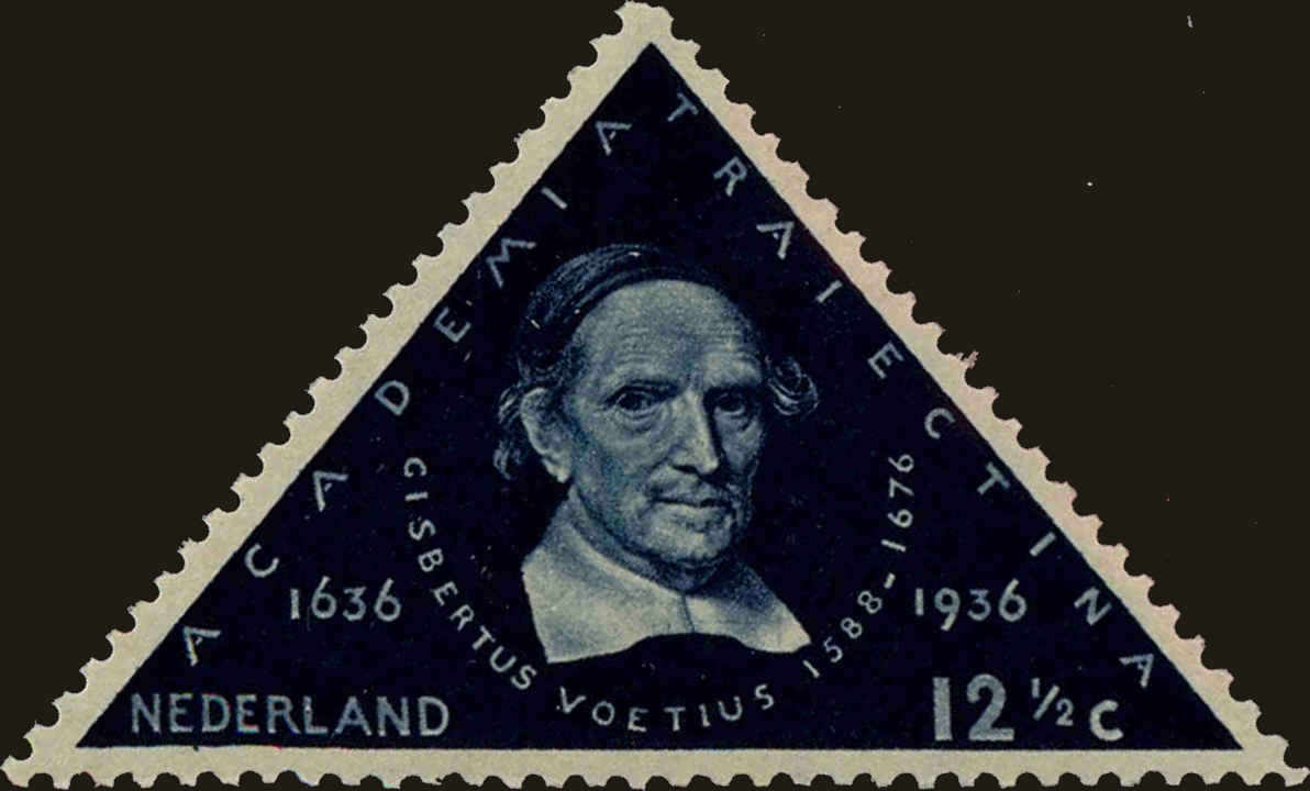 Front view of Netherlands 205 collectors stamp