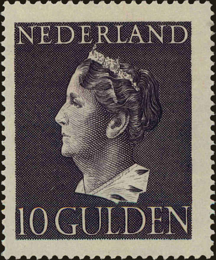 Front view of Netherlands 281 collectors stamp