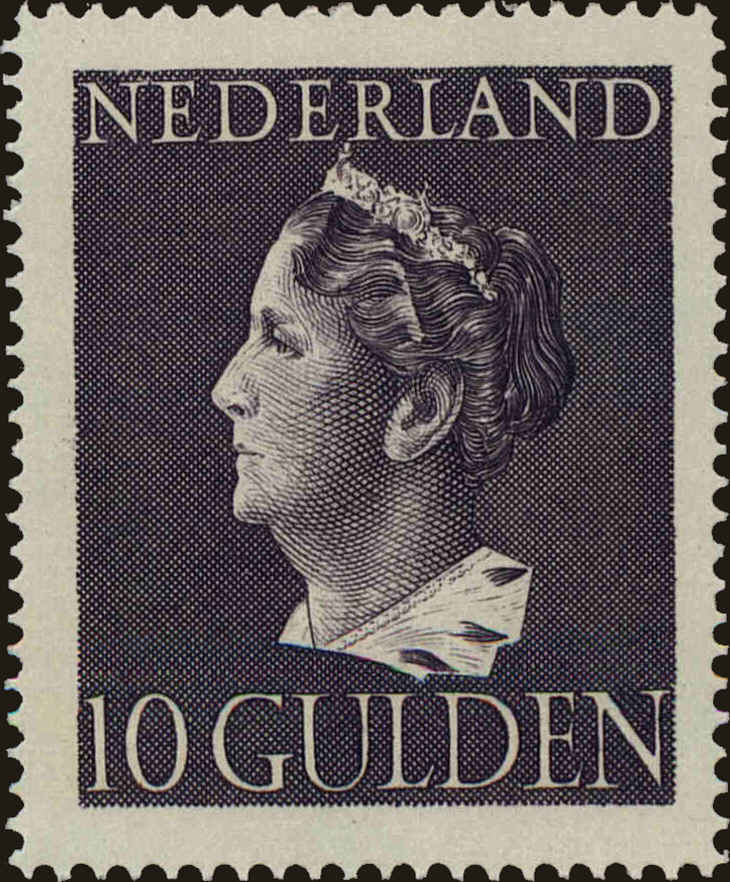 Front view of Netherlands 281 collectors stamp