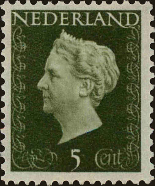 Front view of Netherlands 286 collectors stamp