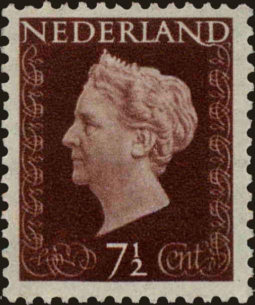 Front view of Netherlands 288 collectors stamp