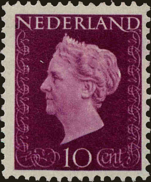 Front view of Netherlands 289 collectors stamp