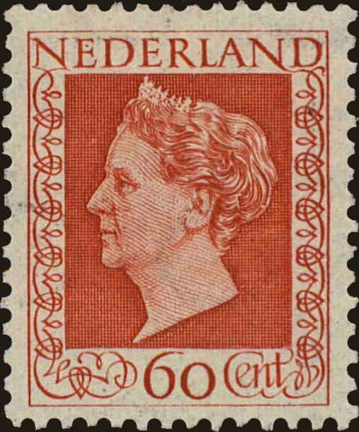 Front view of Netherlands 300 collectors stamp