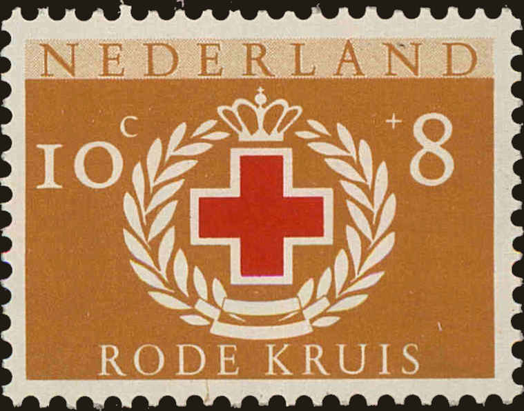 Front view of Netherlands B314 collectors stamp