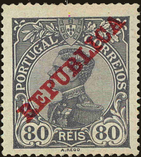 Front view of Portugal 178 collectors stamp