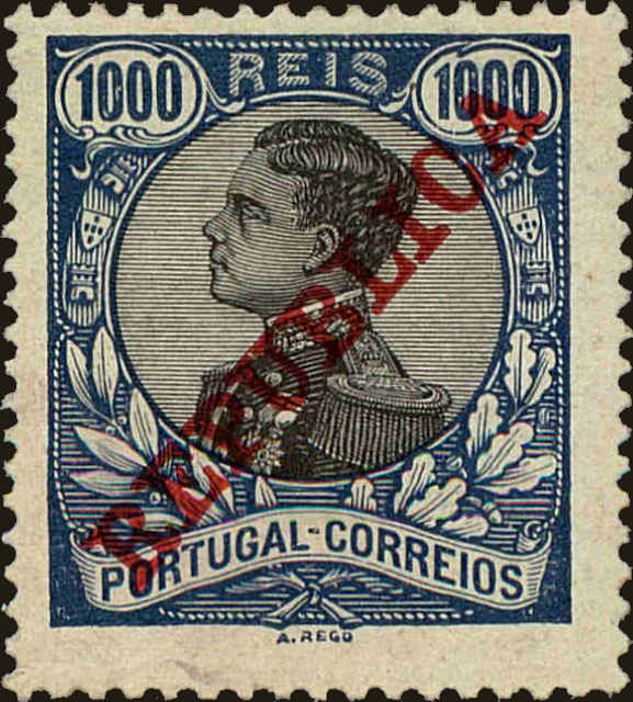Front view of Portugal 183 collectors stamp