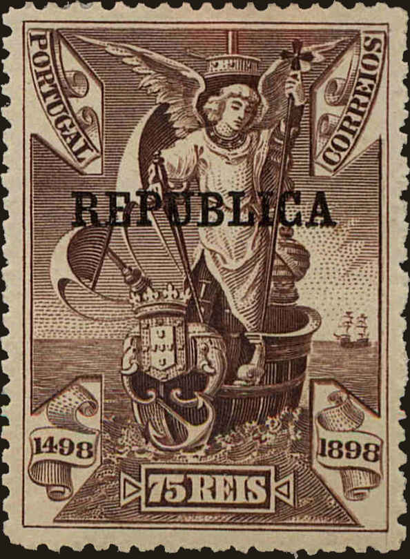Front view of Portugal 189 collectors stamp